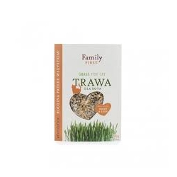 Family FIRST - TRAWA DLA KOTÓW W POJEMNIKU 100g